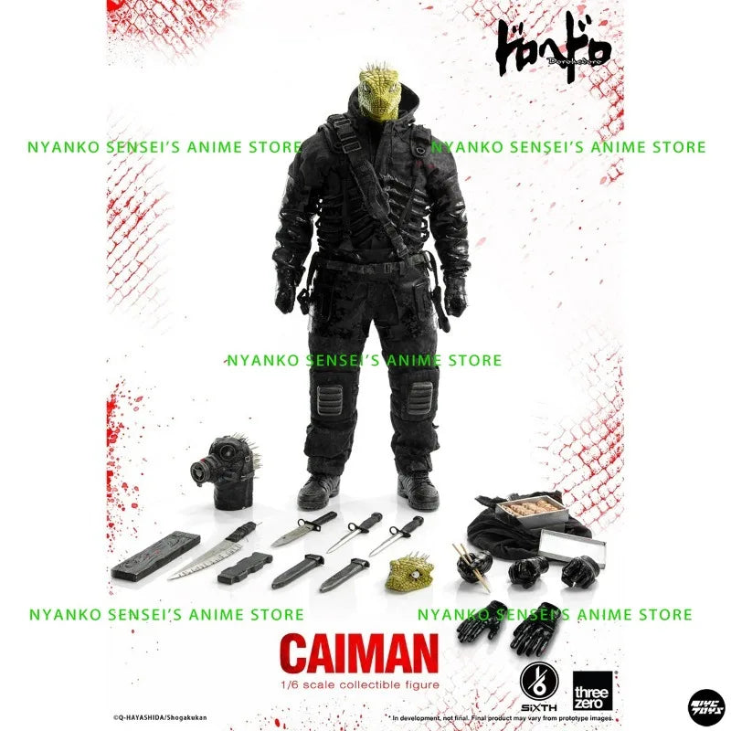 In Stock Threezero Dorohedoro Kaiman 1/6 Scale 3Z0560 Action Figure Anime Models Toy Doll Gift Hobby Collectible