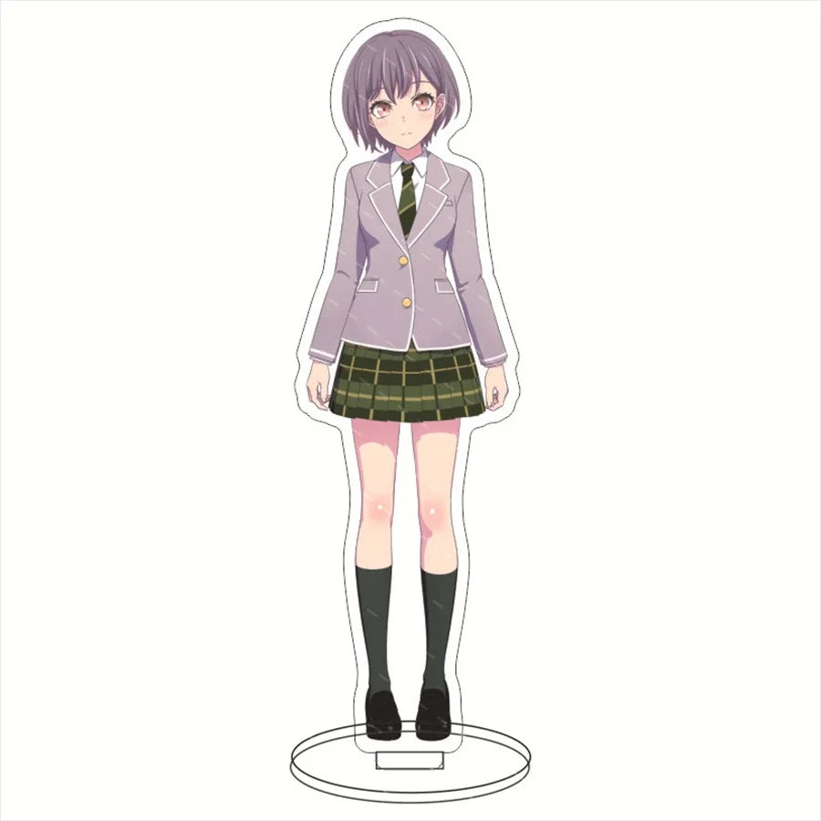 Anime Figure BanG Dream Maruyama Aya Sayo Hikawa Cosplay Acrylic Stand Model Plate Desk Decor Standing Sign Keychain Gifts