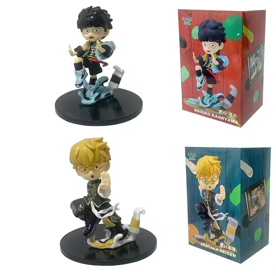 In Stock Anime Figure PalVerse Pale Mob Psycho 100 Reigen Arataka Mob Action Figurine PVC Toys Model Mobu Saiko Hyaku Collector