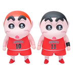 Crayon Shin-chan Cos Slam Dunk Action Figure Anime Shin Chan Figuras 23cm Manga Kawaii Doll Collection Model Ornaments Kids Gift