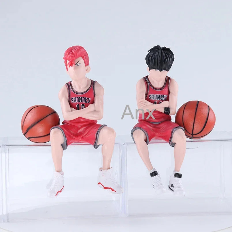 25 CM Anime SLAM DUNK Sakuragi Hanamichi PVC Action Figures Rukawa Kaede Akagi Takenori Mitsui Hisashi Collection Model Toys
