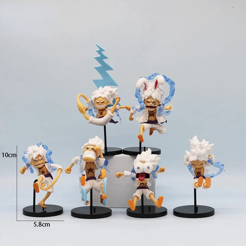 1PC Anime One Piece Blind Box Figure Luffy Gear 5 Sun God Nika Serie Figurine PVC Tabletop Collection Decoration Mystery Gifts