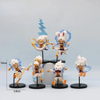 1PC Anime One Piece Blind Box Figure Luffy Gear 5 Sun God Nika Serie Figurine PVC Tabletop Collection Decoration Mystery Gifts