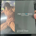 NEW Ko Attack On Titan Eren Jaeger Action Figure Kaiyodo Revoltech Amazing Yamaguchi Series Figurine Collection Birthday Gift