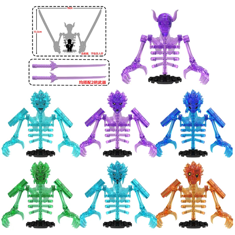 Naruto Animation Game Peripheral Toys Susanoo Sasuke Itachi Kakashi Obito Madara Shisui Anime Action Model Figures Collection