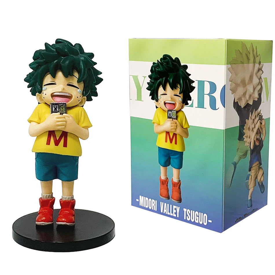 My Academia Anime Figure Midoriya Izuku Bakugou Katsuki Todoroki Shoto Asui Tsuyu PVCAction Figure Collectible Model Toys