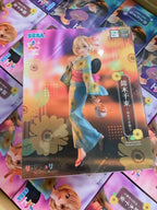 [In Stock] Genuine Sega Anime Toy Lycoris Recoil Nishikigi Chisato Inoue Takina Yukata Style 19cm Figure Model Girl Ornament Gif