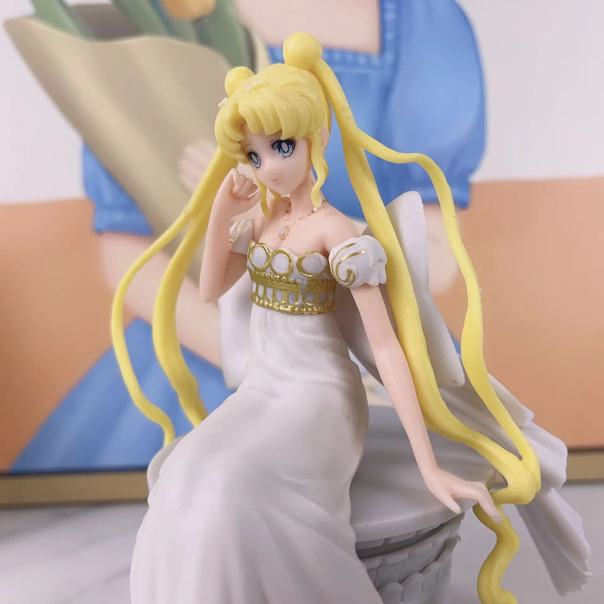 Anime Kawaii Figure Ichibankuji Sailor Moon Eternal The Movie Princess Serenity Prize A PVC Collection Model Toy Gift