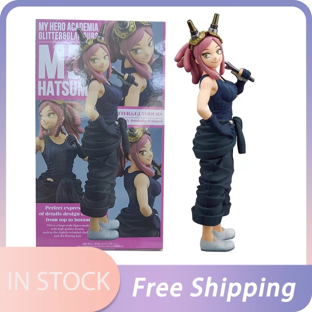 In Stock Original  BANPRESTO GLITTER&GLAMOURS My Hero Academia Hatsume Mei PVC Figure Model Anime Collector Figurine Toys Gifts