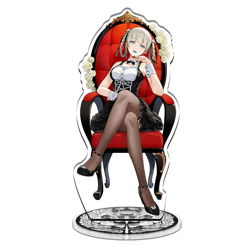 Anime Kakegurui Acrylic Stand figure Mary Saotome/Yumeko Jabami/Manga Inoshishi Stand Plate Cosplay Prop Decor Cartoons Gifts