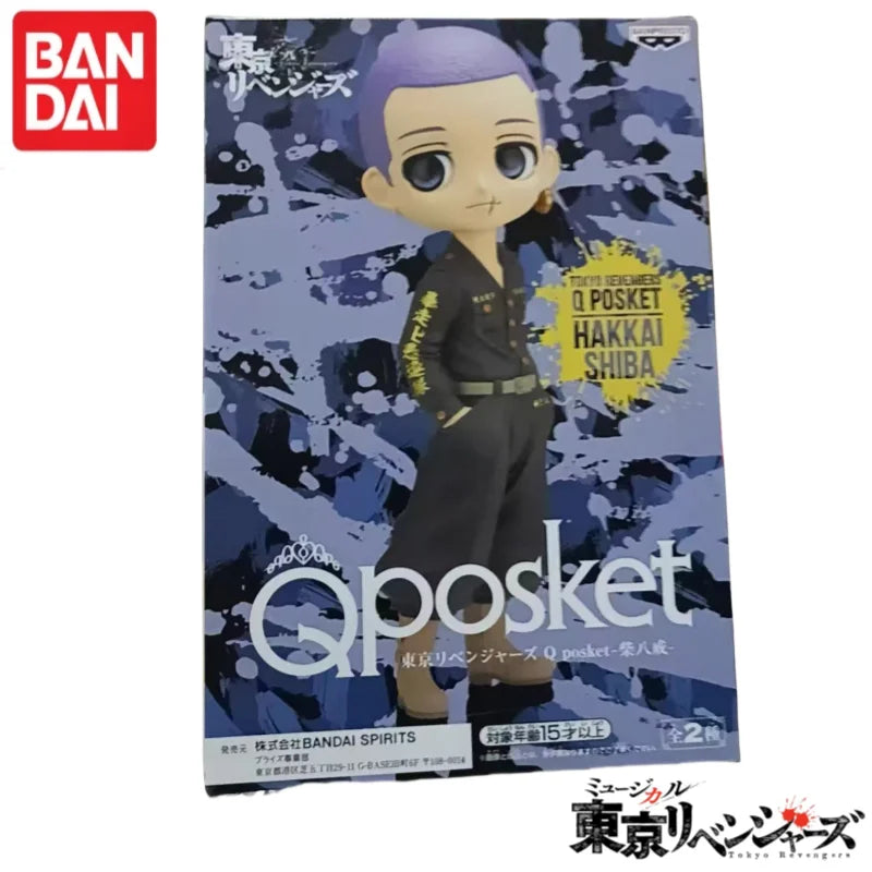 In Stock Original Bandai Banpresto Tokyo Revengers Qposket Hanma Xiuji Garage Kit Model 100% Genuin Ornaments Original Box