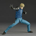 In Stock 100% Original Kaiyodo Revoltech Amazing Yamaguchi One Punch Man Genos Action Figure Toy Decoration Model Hobby