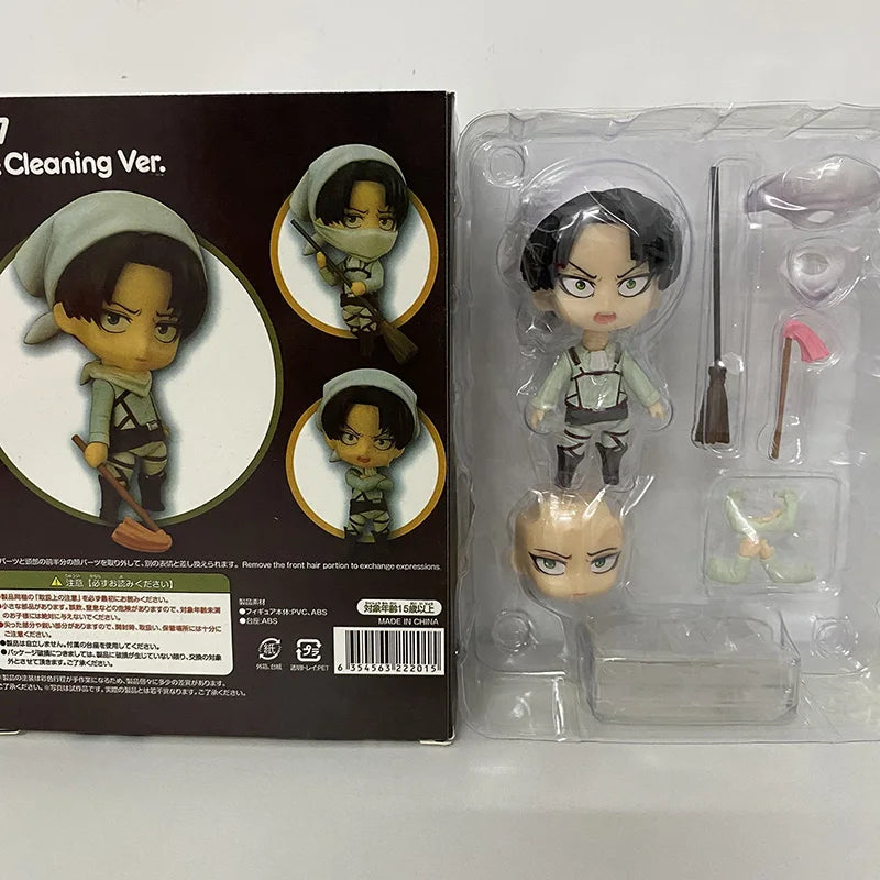 Anime Figures 775 Erwin Smith 390 417 Figures Levi Eren Jaeger 375 Levi Ackerman 365 2000 2001 Action Figure Toys Christmas Gift