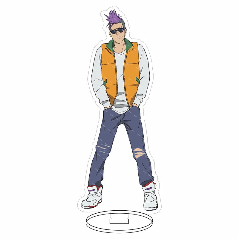 Cute Anime Banana Fish Ash Lynx Acrylic Stand Model Plate Gif Figure Display Wholesale Desk Decor Badge Charms Souvenir Cartoon