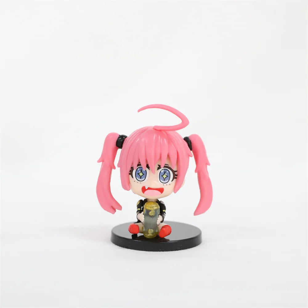 That Time I Got Reincarnated As A Slime Anime Figures Rimuru Milim Kawaii Action Figure PVC Model Toy Collection Kids for Gift