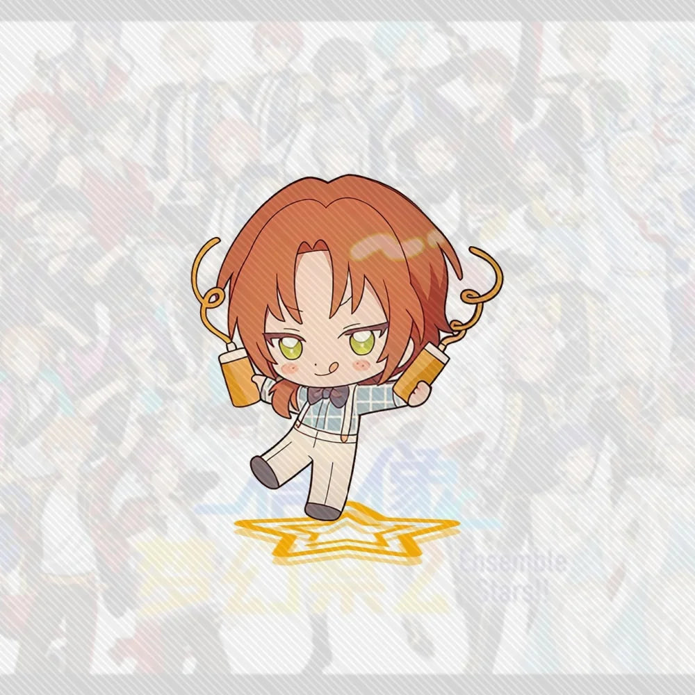 10CM game Ensemble Stars Acrylic Stand cute Model Desk Decor Cosplay Characters Ornament Accessories Good Christmas Gifts