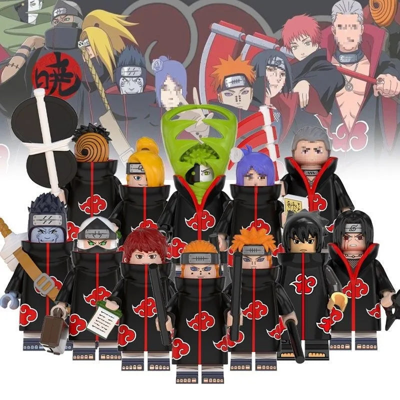Naruto A Animation Game Peripheral Toy Kaguya Boruto Neji Tenten Iruka Yamato Madara Sasuke Anime Action Model Figure Collection