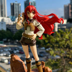 18cm Magician Eris Greyrat/Sylphiette Action Figure Mushoku Tensei：Jobless Reincarnation Anime Figure PVC Adult Model Doll Toys