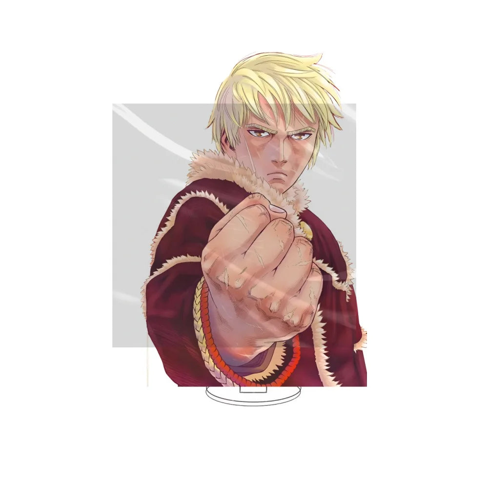 15CM Hot Anime Vinland Saga Acrylic Stand Model Cosplay Characters Ornament Accessories Goods Christmas Gifts