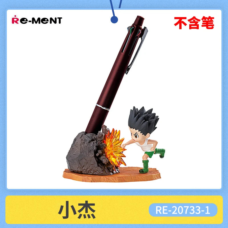 Re-Ment Hunter×Hunter Desktop Collection3 Gon Killua King Of Ants Scene Decoration 6pcs Action Figure Gift