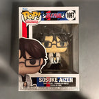 Bleach Anime Figure Sosuke Aizen #1697 Funko Pop Vinyl Figures Collectible Decoration Limited Edition Model Birthday Toy Gift
