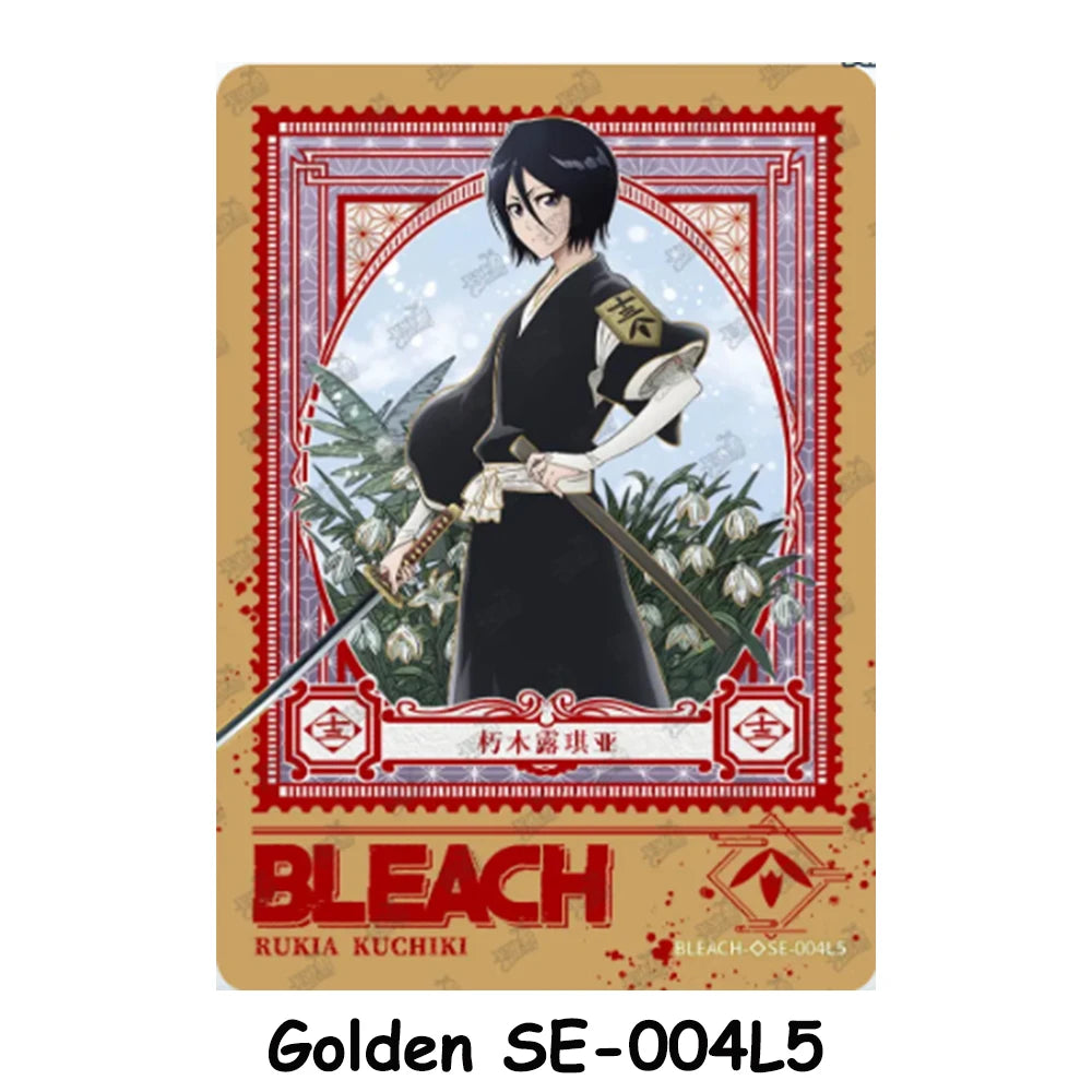 Complete Set Kayou BLEACH Card W1T4 Rare SE\USR\UR\QR\SSR\N Series Japanese Anime Collection Cards Cartoon Decor Kids Toy&Gift