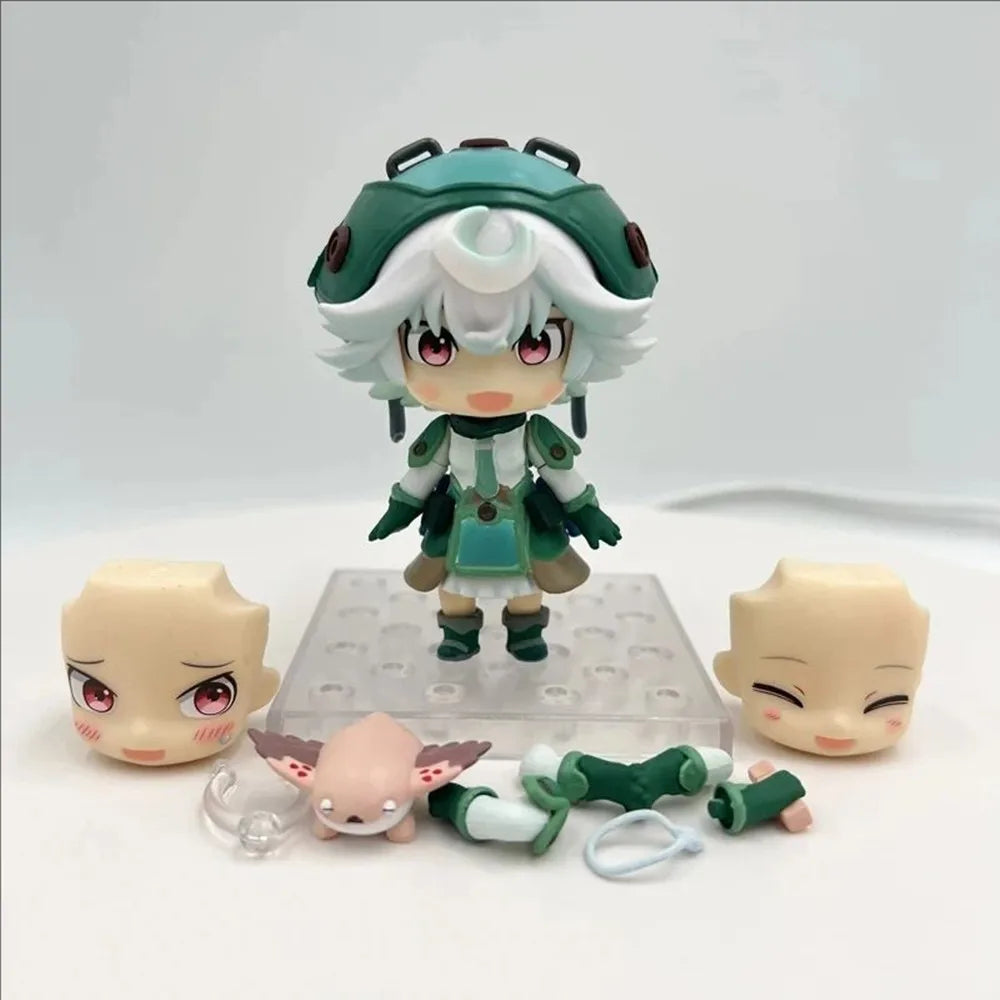 Made in Abyss Prushka Faputa 10cm Anime Action Figure - Collectible Toy Doll Perfect for Christmas Gift Fans of 1888# 1959#