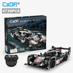 Cada 427pcs Phone APP Remote Control GT Sports Car Model Building Blocks City Expert RC Racing Car Bricks Toys For Kid Gifts