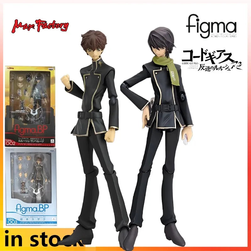 Max Factory Produces Figma Finished Product Movable Doll CODE GEASS Rebel Lelouch Anime Toy Exquisite Holiday Gifts Boys' Gifts