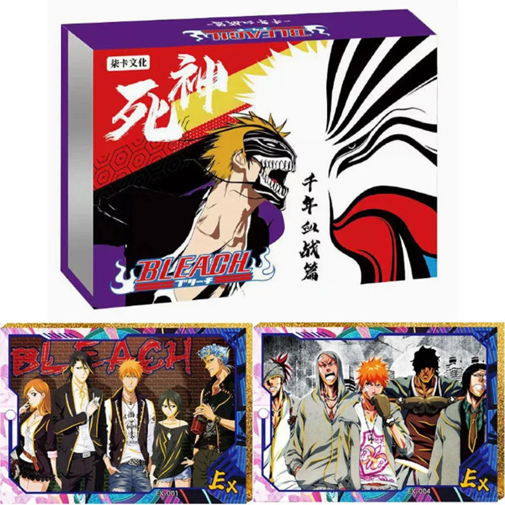 New Bleach Card The Ultimate Battle Millennium Blood War Limited Rare Colorful 3D Flash Card Games Card Collection Cards