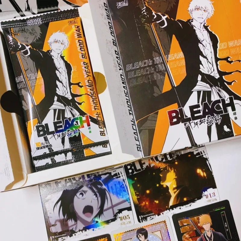 Kayou Genuine Bleach Cards Box Boundary Thousand Years Of Blood War Guardian Fate Poem Anime Collection Card Gift Toys