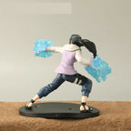 16cm Naruto Anime Figure Rock Lee Hyuuga Hinata Roubu Double Lion Fist Fighting Action Figure Collection Model Doll toys hobbie