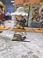 Hot Figure Set The Straw Hat Pirates Blind Box Luffy Zoro Sanji Usopp Pvc Action Figure Toys Collectible Model Dolls Toy