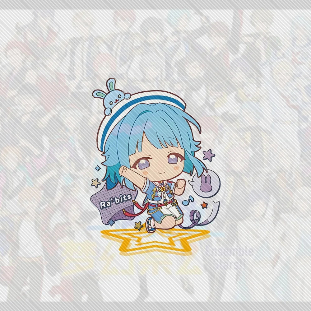 10CM game Ensemble Stars!! Acrylic Stand Model Desk Decor Cosplay Characters Ornament Accessories Good Christmas Gifts