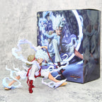 20cm One Piece Luffy Figures Monkey D. Luffy Battle Style Action Figures PVC Anime Collection Model Toys Birthday Ornamen Gifts