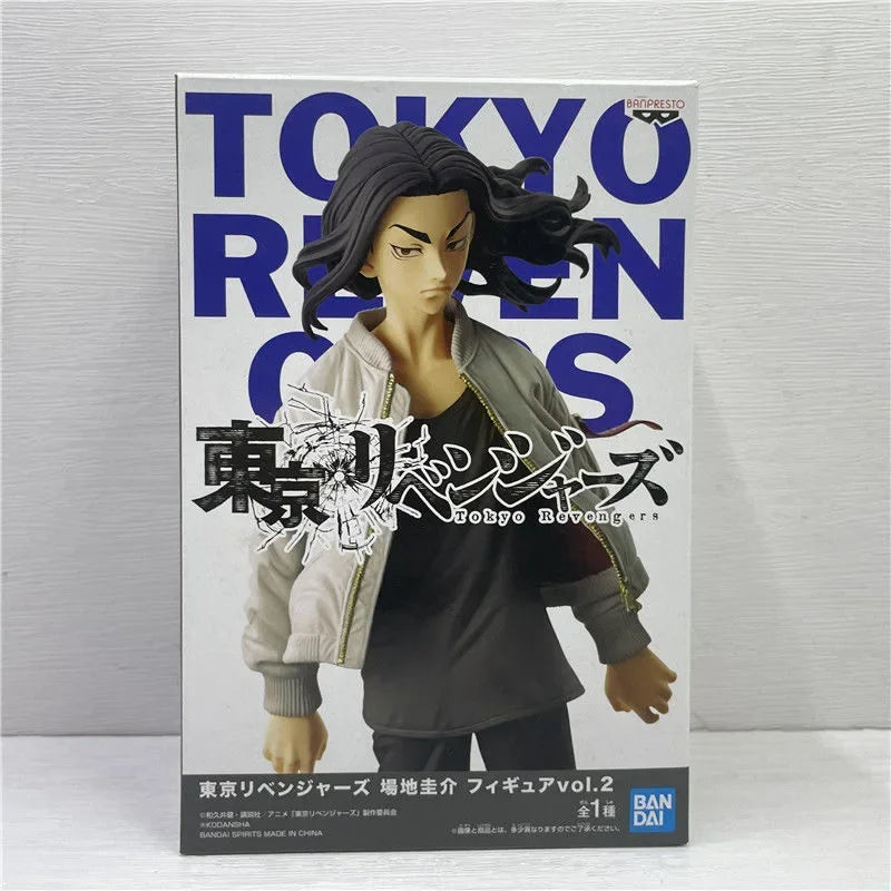 Bandai Tokyo Revengers Baji Keisuke Mitsuya Takashi Hanagaki Takemichi Anime Action Figures Collection Ornaments Figure Toy gift