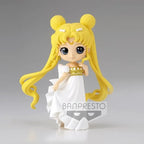 Original Bandai Qposket Sailor Moon Tsukino Usagi Chiba Mamoru Action Figure Wedding Dress Ver Figurine Pvc Statue Doll Toys