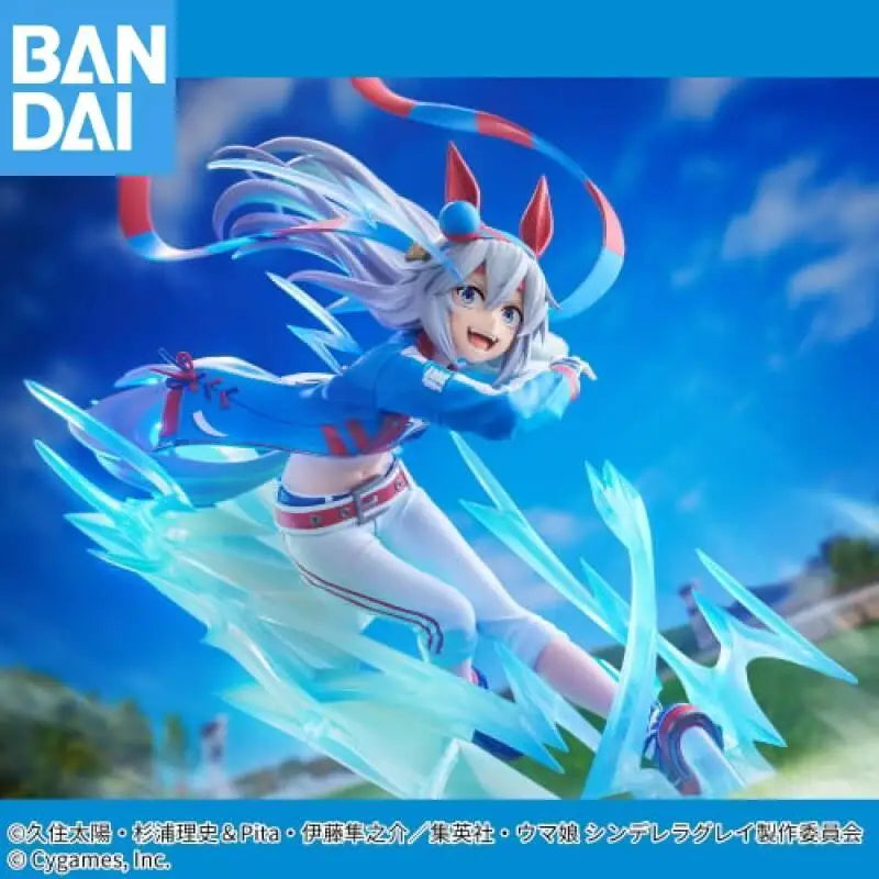 Bandai Namco Banpresto Pretty Derby Uma Musume The Gray Cinderella Oguri Cap Tamamo Cross Pvc Figure Model Collector Toy Gift