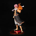 23CM Natsu Dragneel Figure Anime Fairy Tall Model Toy Desktop Crafts Gift Collection Ornaments Crafts Proportion PVC 1/7