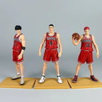 Anime Figures Gk Standing Figures Of Sakuragi Hanamichi, Rukawa Kaede Mitsui Hisashi From The Shohoku Team PVC Model Toy Gifts