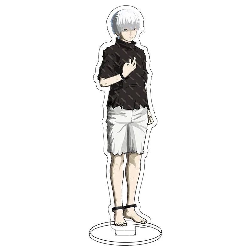 Anime Tokyo Ghoul Acrylic Stand Kaneki Ken Figures Miniatures Manga Figurines Garage Kits Model Toys GK Ornaments Decoration