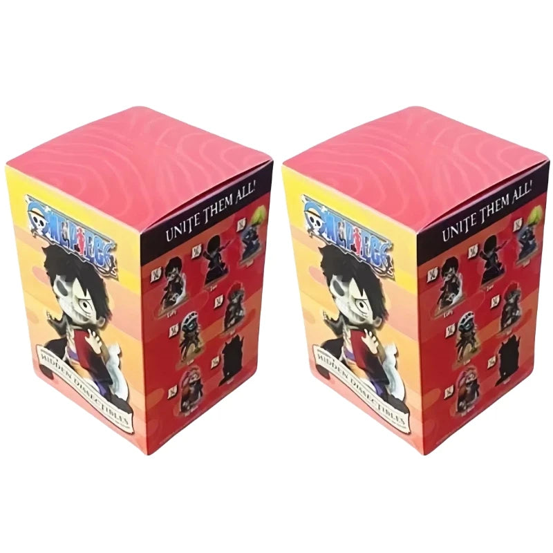 Hot Selling Original One Piece Blind Box The Battle Of Ghost Island Series Half Skull Anime Peripheral Action Figures Model Gift