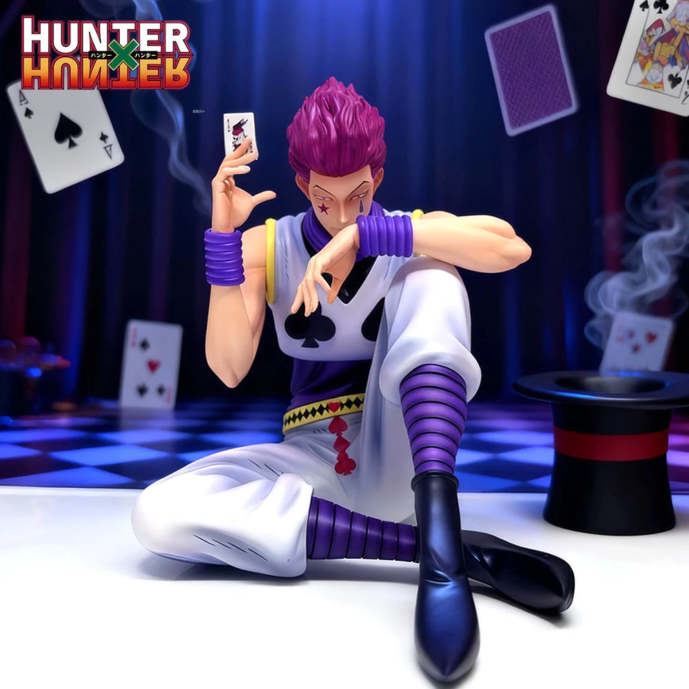 13.5cm/5.31in Anime HUNTER HUNTER Figure Hisoka Action Figures Pvc Statue Collection Model Toys Gifts