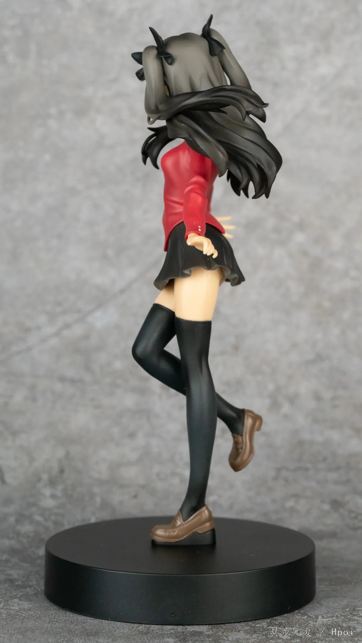Anime Fate/stay night Unlimited Blade Works Tohsaka Rin SQ Station Model Toy Collection Action Figure PVC 18CM