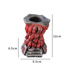 Resin Figure Berserk Skull Statue  Action Anime Figurine Model Candlestick Halloween Decoration Toys