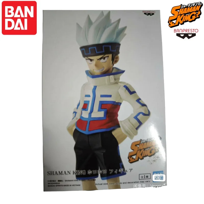 In Stock Bandai Original Banpresto Shaman King Horohoro Action Figure Model Doll Brand New Boxed Garage Anime Characters