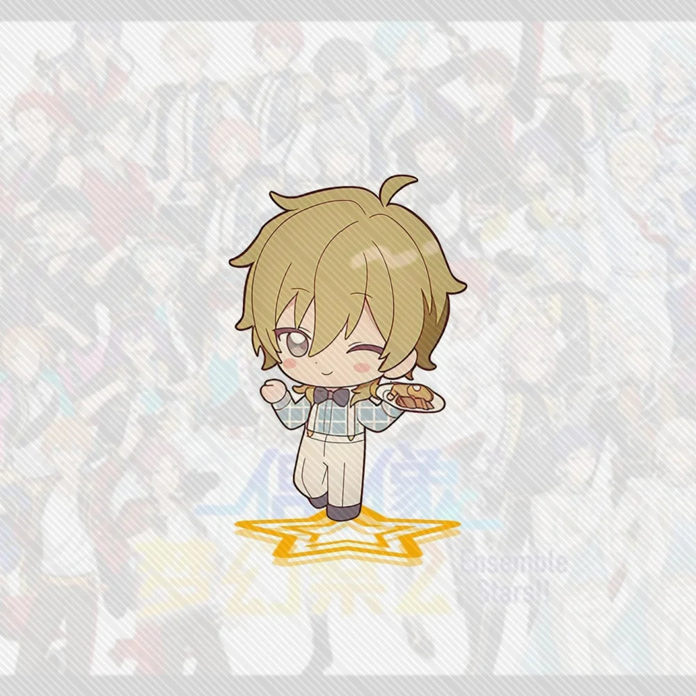 10CM game Ensemble Stars Acrylic Stand cute Model Desk Decor Cosplay Characters Ornament Accessories Good Christmas Gifts