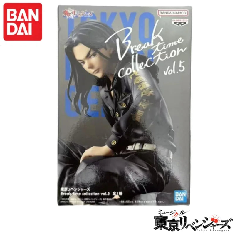 In Stock Original Bandai Banpresto Tokyo Revengers Break Time Collection Vol.5 Baji Keisuke Garage Kit Model 100% Genuin