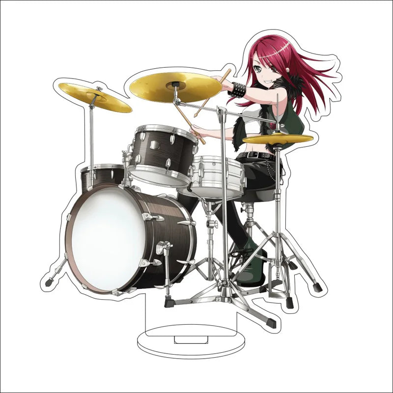 Anime BanG Dream! Acrylic Stand Ornaments Taki Shiina Rui Yashio Rei Wakana Kokoro Tsurumaki Figure Stand Halloween Gifts