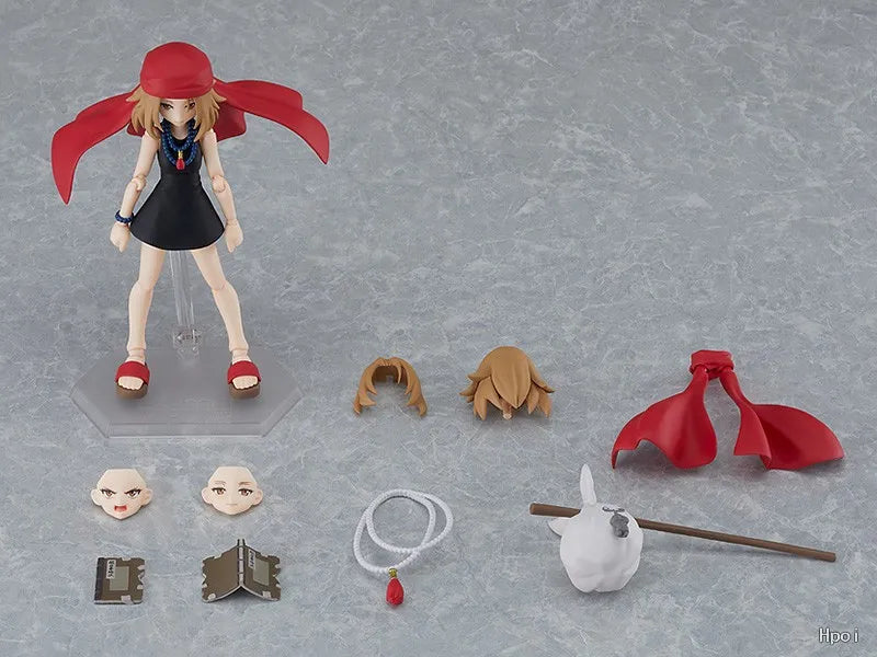 【In Stock】Original Max Factory Figma#546 SHAMAN KING Kyouyama Anna Anime 1/12 Action Figure Model Toys